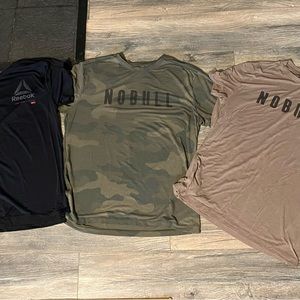 2  Nobull 1 Reebok shirt